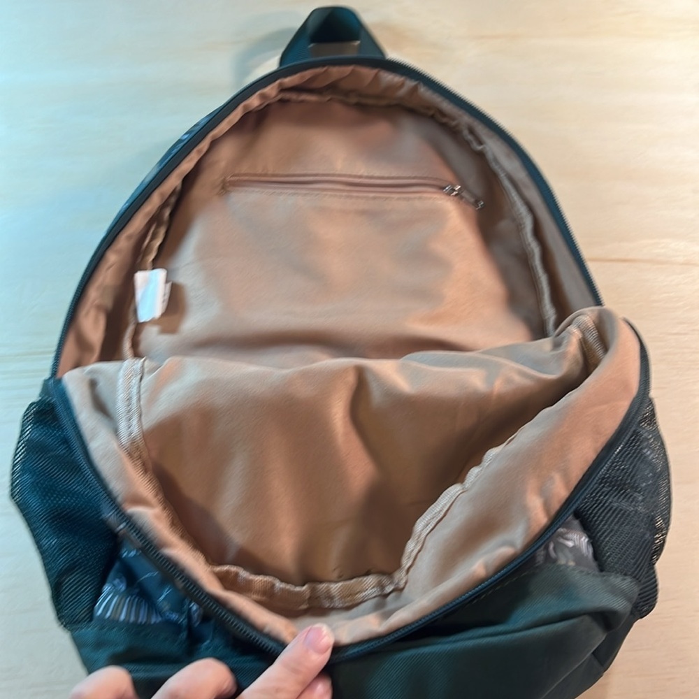 Dinosaur Print Backpack - Green - Picture 6 of 9